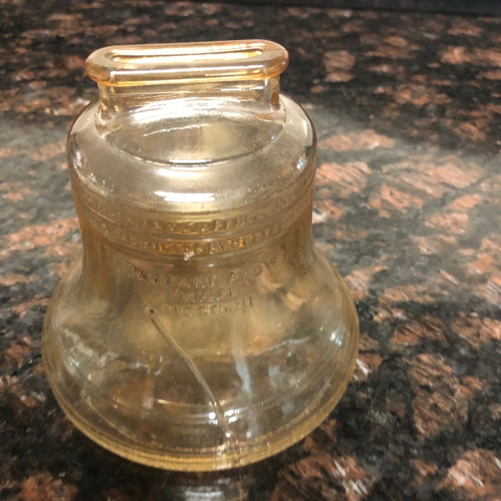Liberty Bell by Carnival Glass Bank